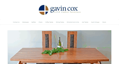 Desktop Screenshot of gavincoxfurniture.co.nz